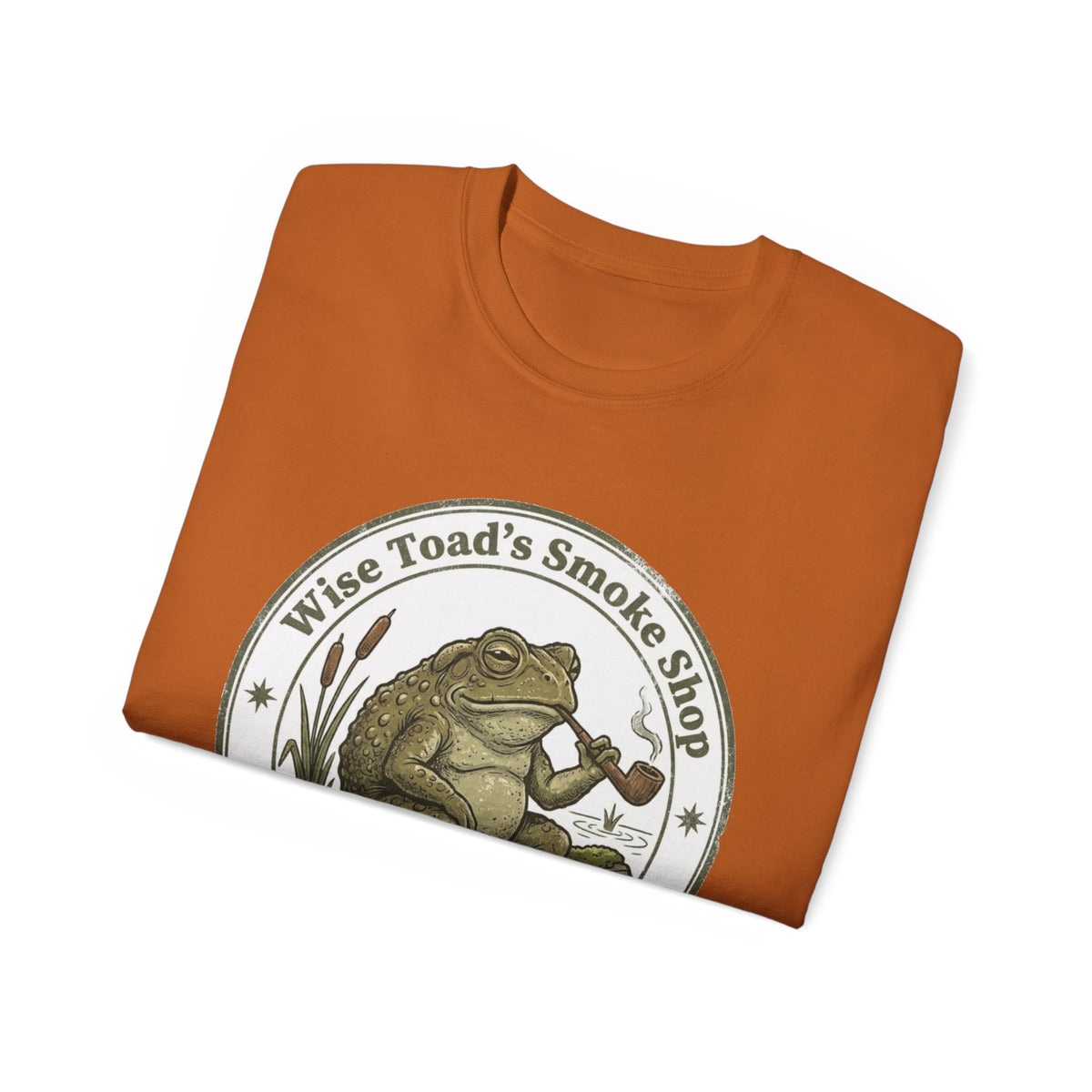 Wise Toad’s Smoke Shop Vintage Frog Logo Tee T-Shirt
