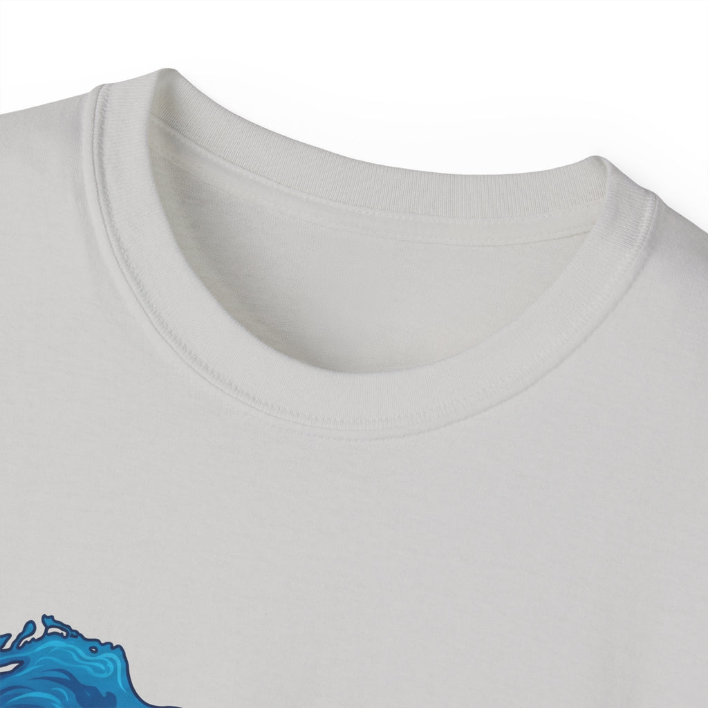 Great Lakes Map T-Shirt — Blue Michigan & Lakes Graphic Tee