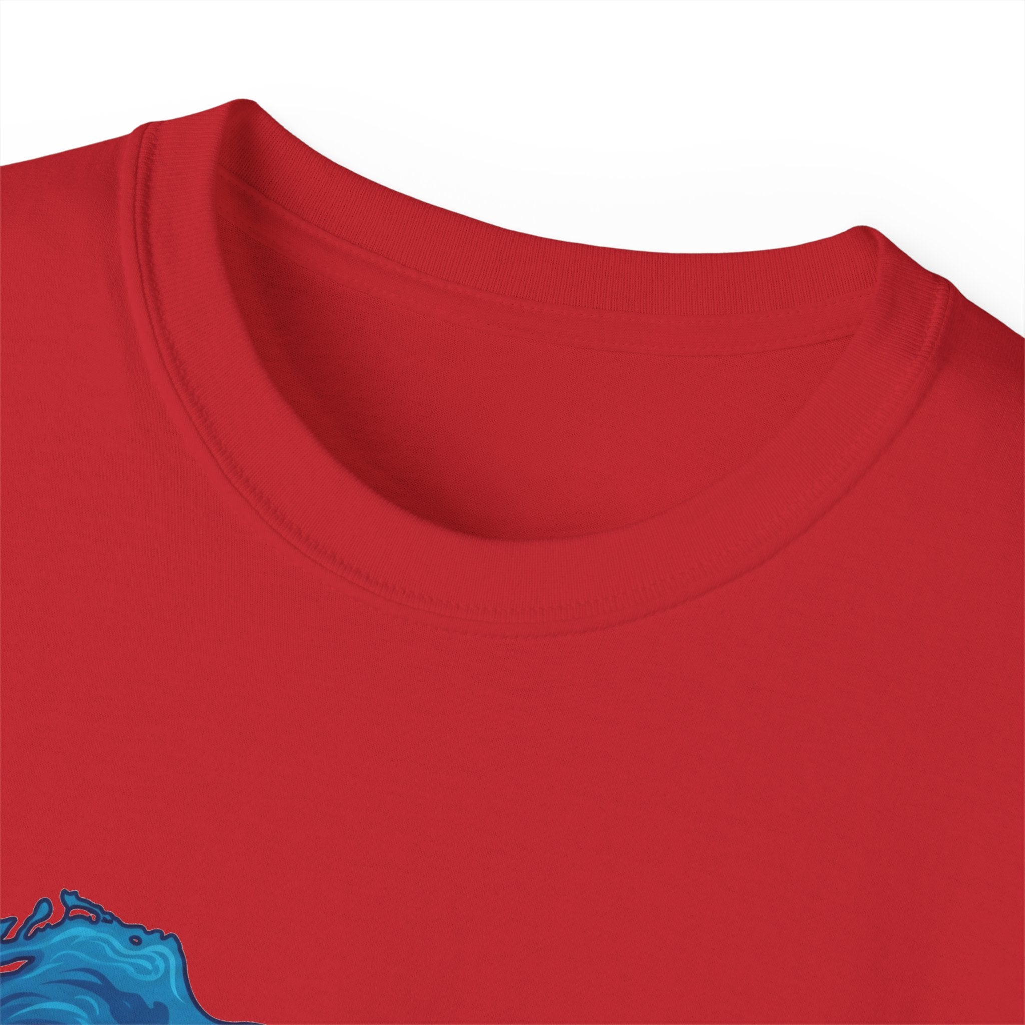 Great Lakes Map T-Shirt — Blue Michigan & Lakes Graphic Tee