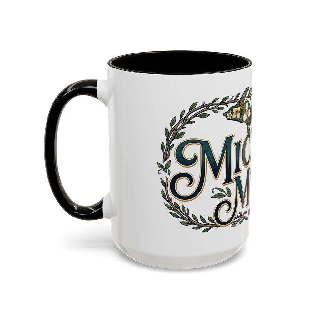 Michigan Mom Coffee Mug — Floral State Pride 11oz/15oz