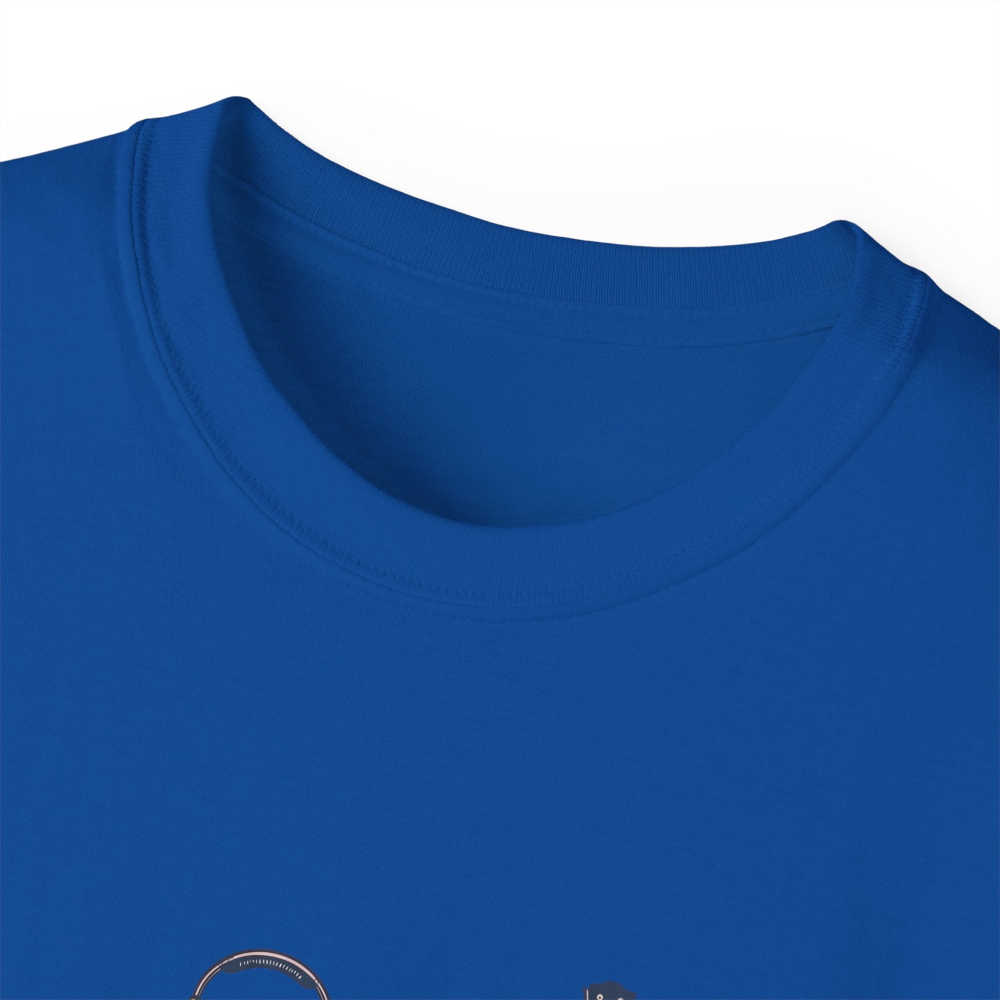 Acoustic Instrument Tee — Guitar, Ukulele & Headphones Graphic T-Shirt