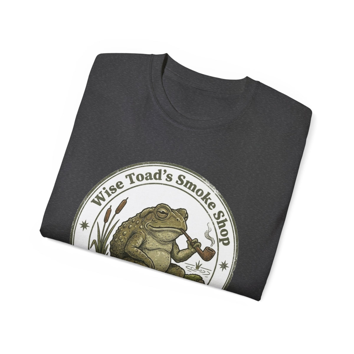 Wise Toad’s Smoke Shop Vintage Frog Logo Tee T-Shirt