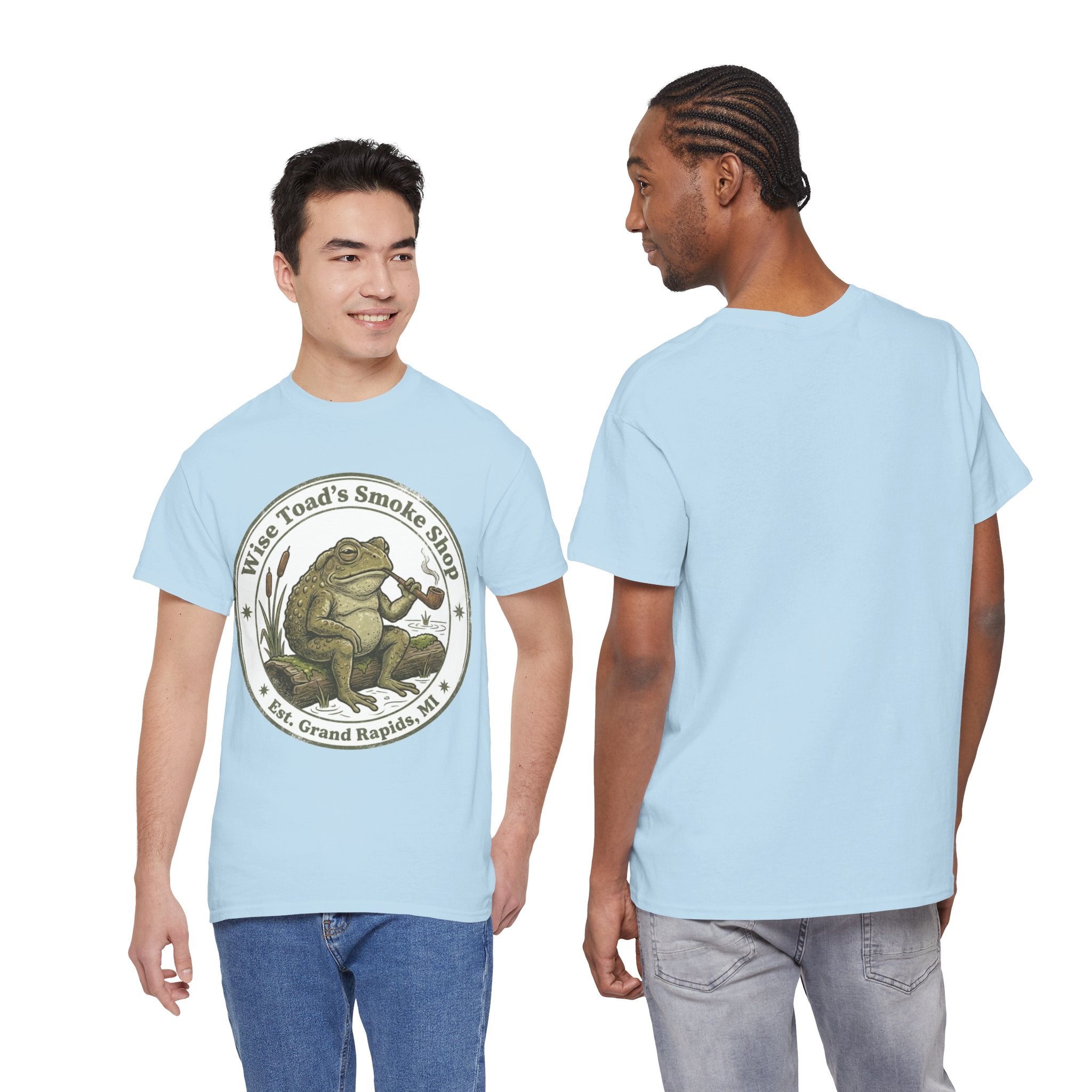 Wise Toad’s Smoke Shop Vintage Frog Logo Tee T-Shirt