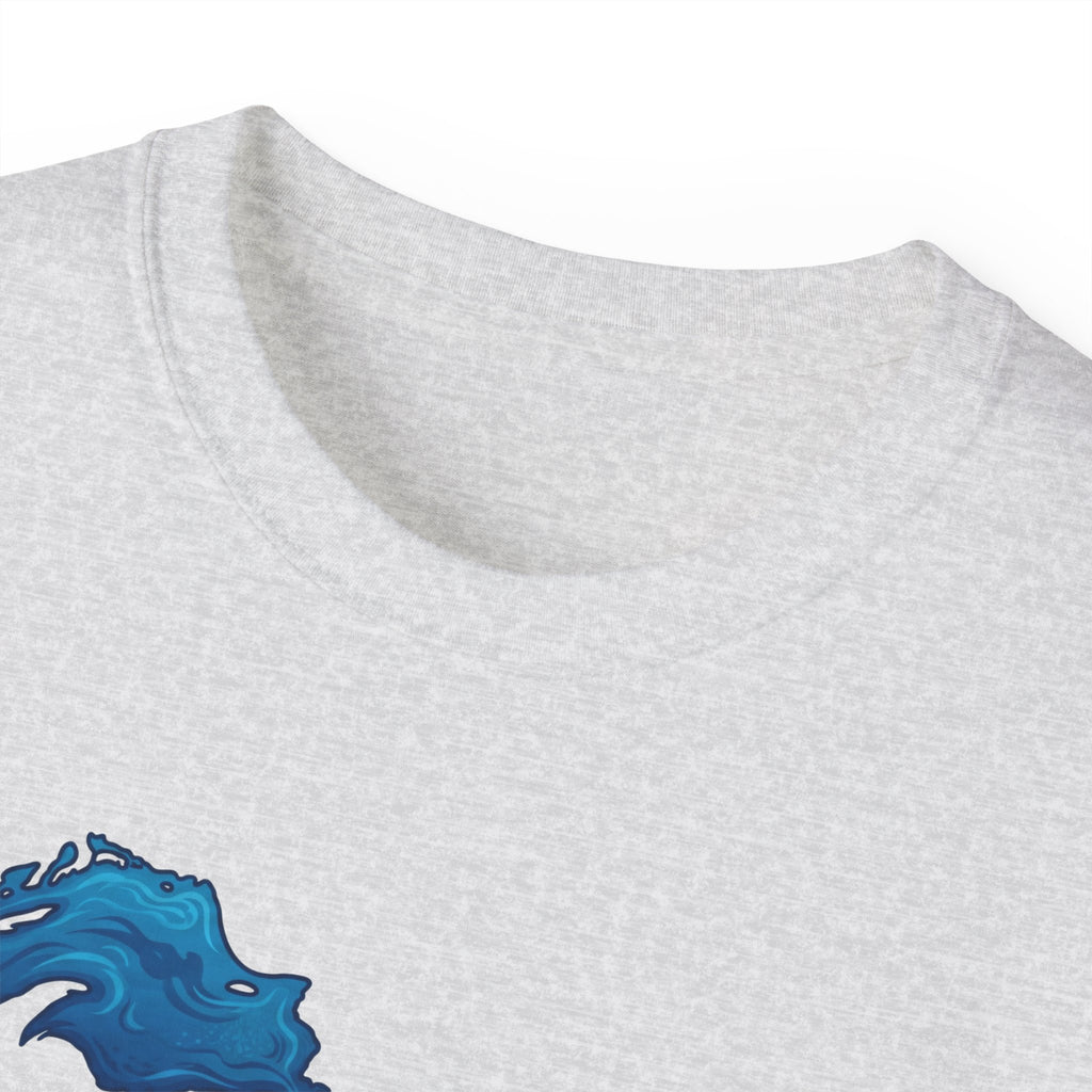 Great Lakes Map T-Shirt — Stylized Blue Lakes Tee