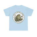 Wise Toad's Smoke Shop T-shirt - Novelty Logo Toad Smoking Pipe T-shirt