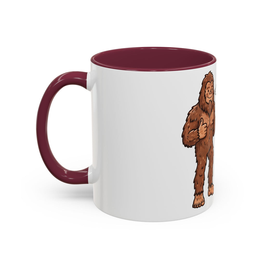 Michigan Bigfoot Approved Coffee Mug — Colorful 11oz/15oz Travel & Camping Gift
