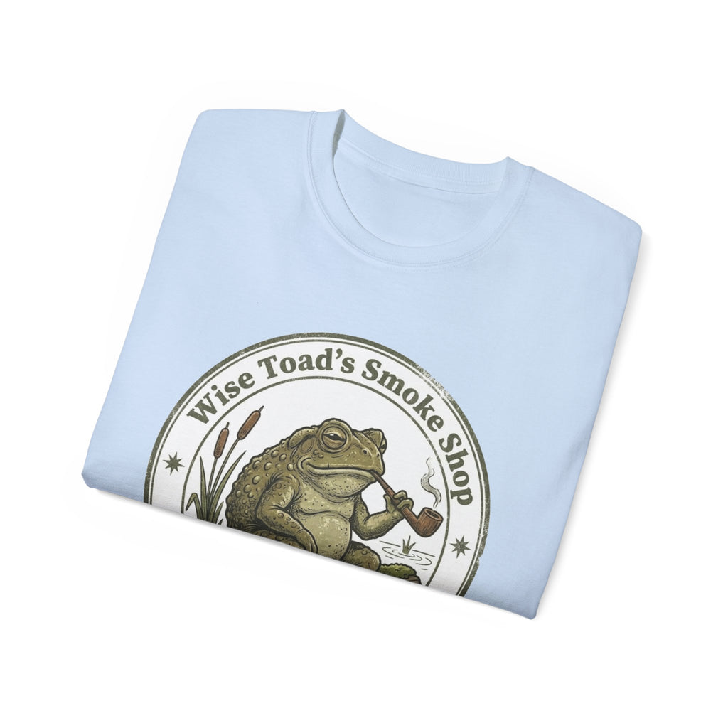 Wise Toad’s Smoke Shop Vintage Frog Logo Tee T-Shirt