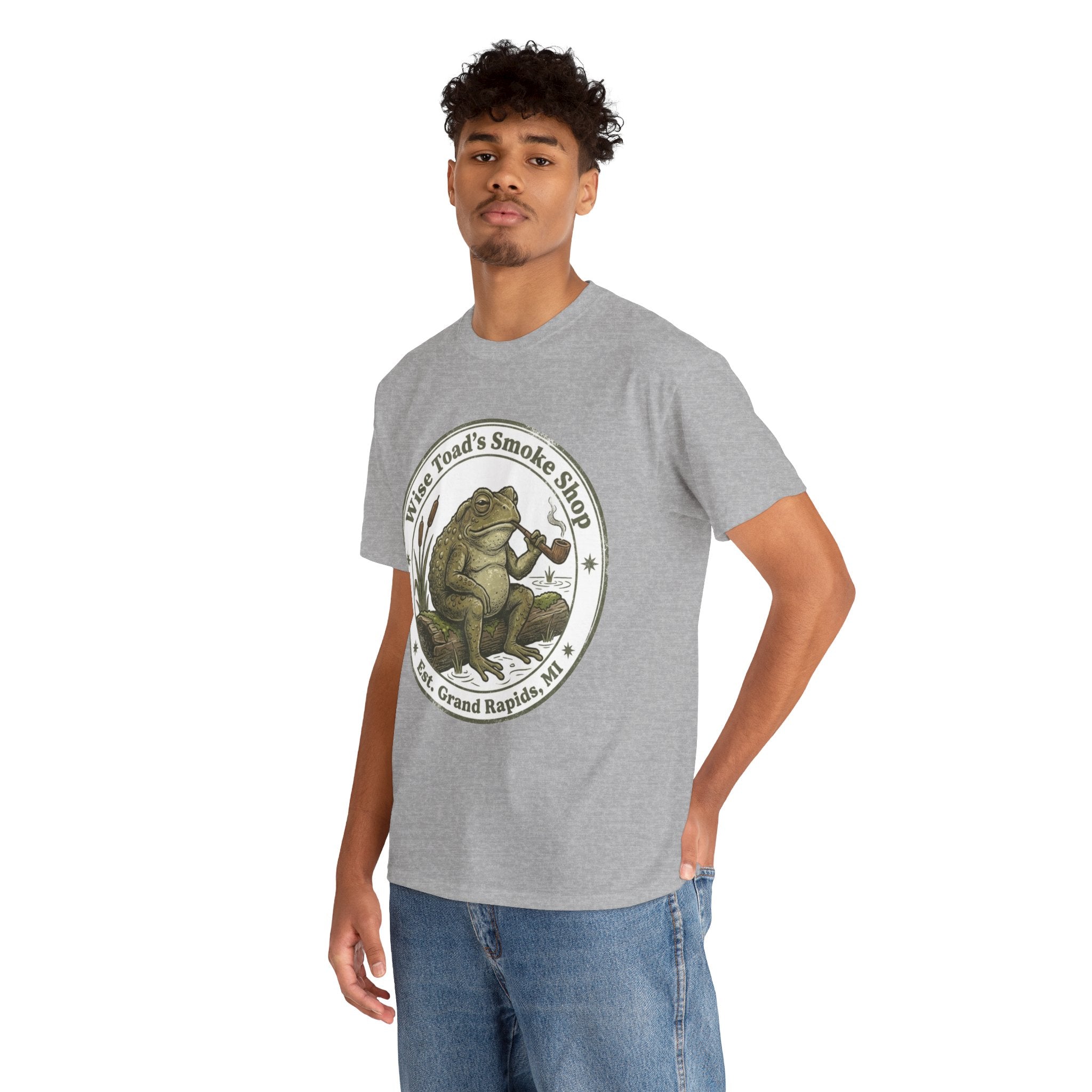 Wise Toad’s Smoke Shop Vintage Frog Logo Tee T-Shirt