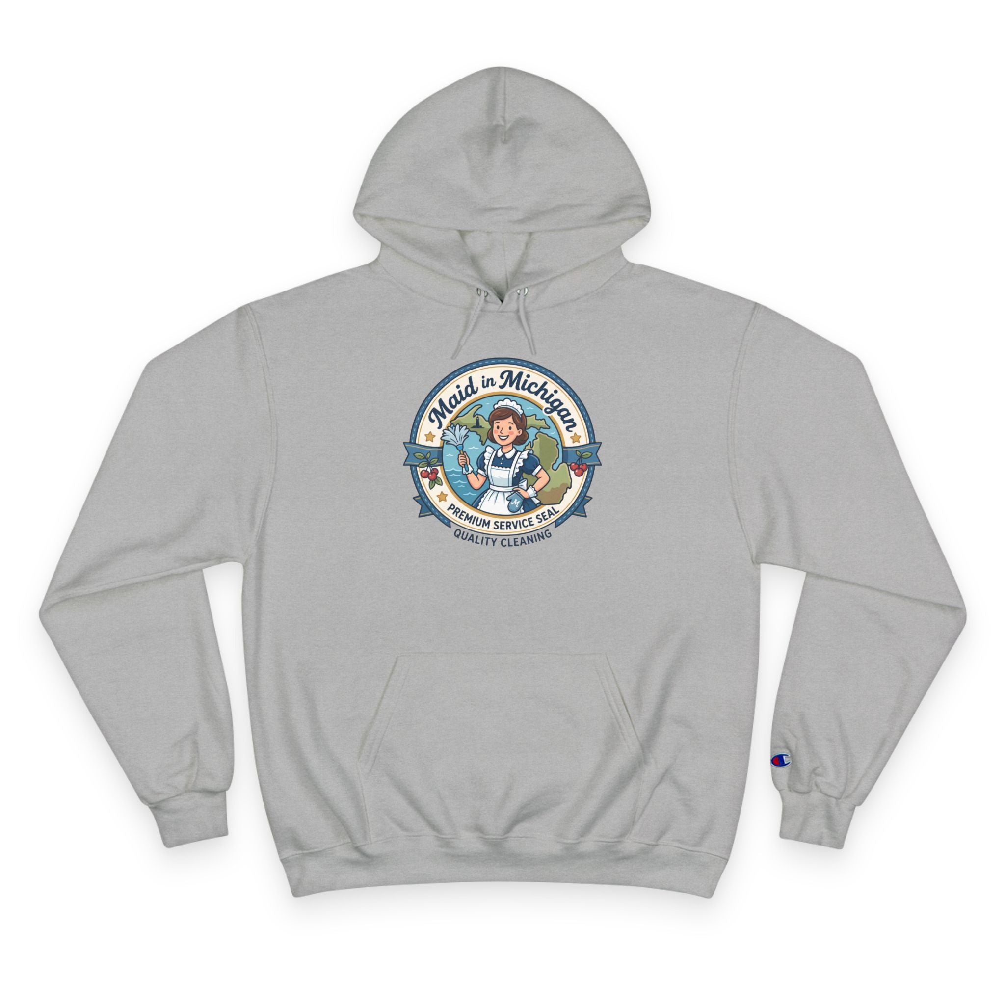 Michigan State Retro Champion Hoodie — World in Michigan Vintage Design