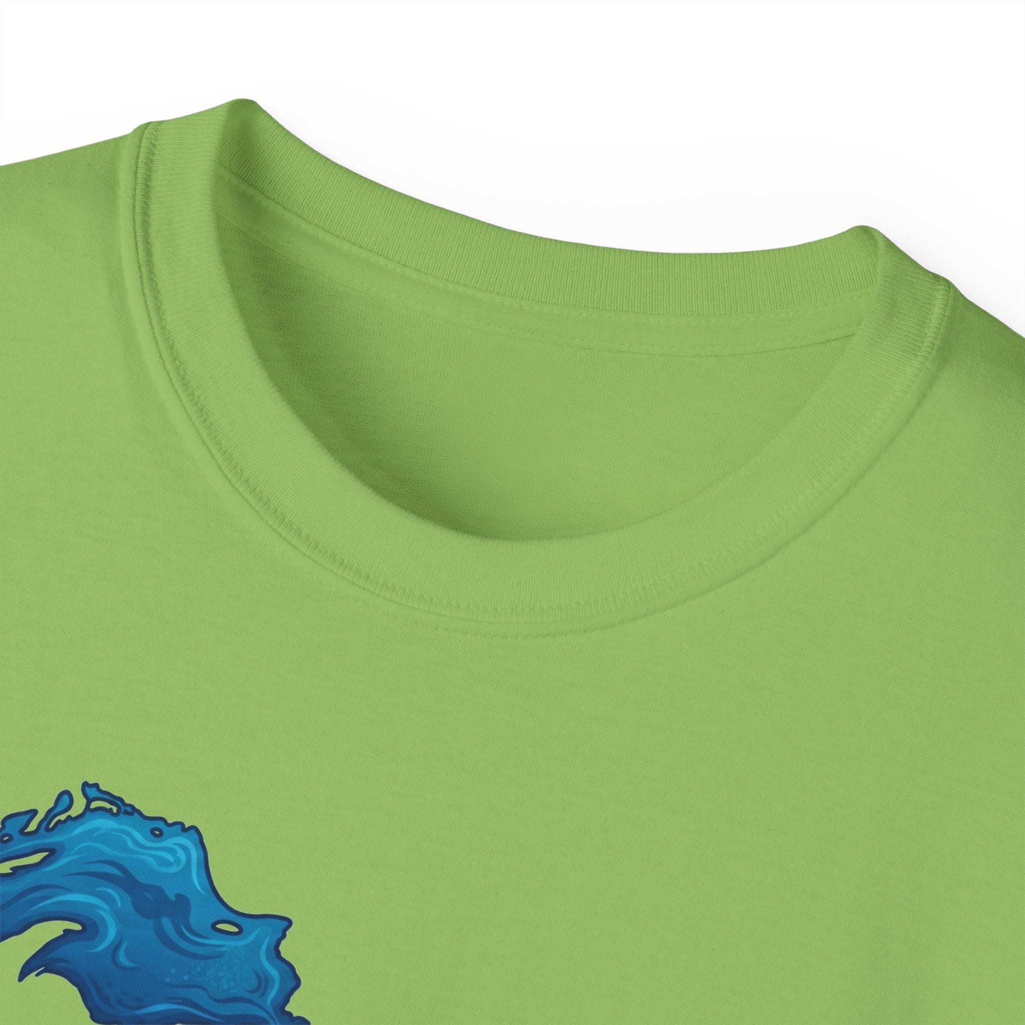 Great Lakes Map T-Shirt — Stylized Blue Lakes Tee