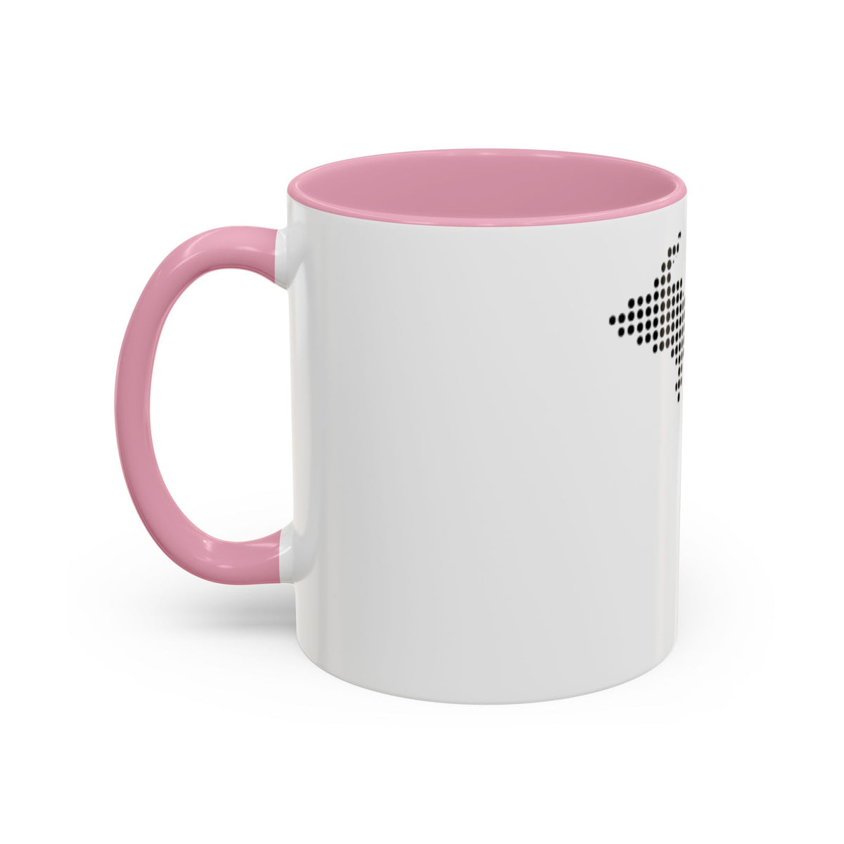 Michigan Dot Map Mug — Modern Minimalist Michigan State Coffee Cup (11oz/15oz)