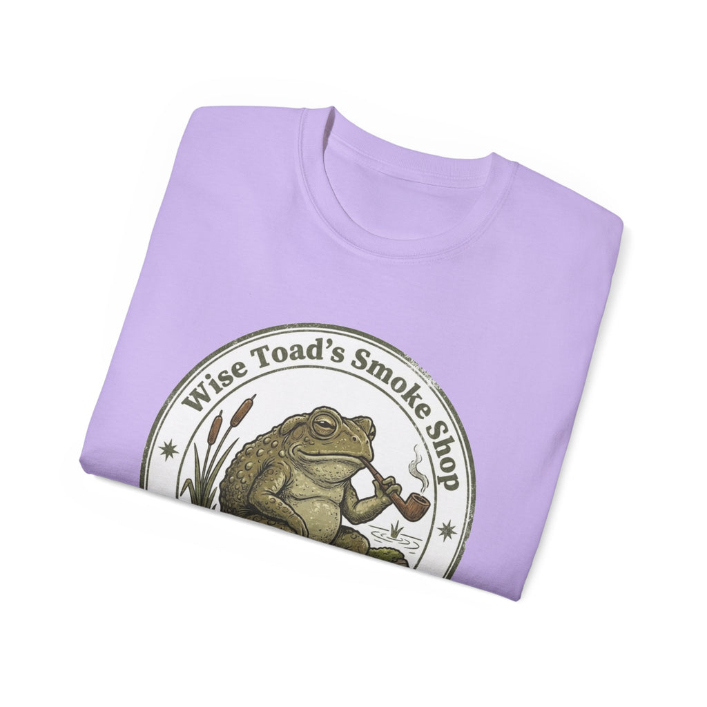 Wise Toad’s Smoke Shop Vintage Frog Logo Tee T-Shirt