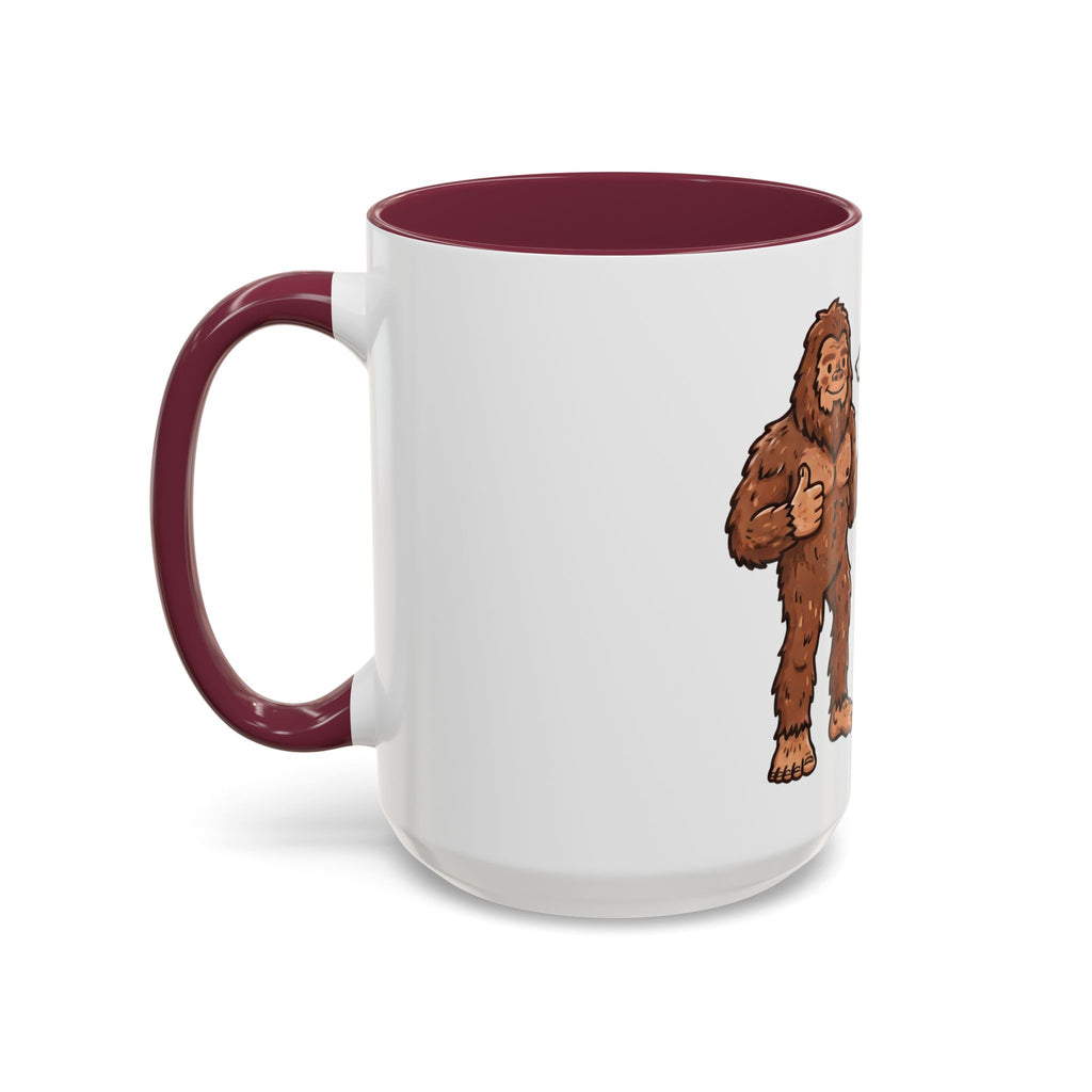 Michigan Bigfoot Approved Coffee Mug — Colorful 11oz/15oz Travel & Camping Gift