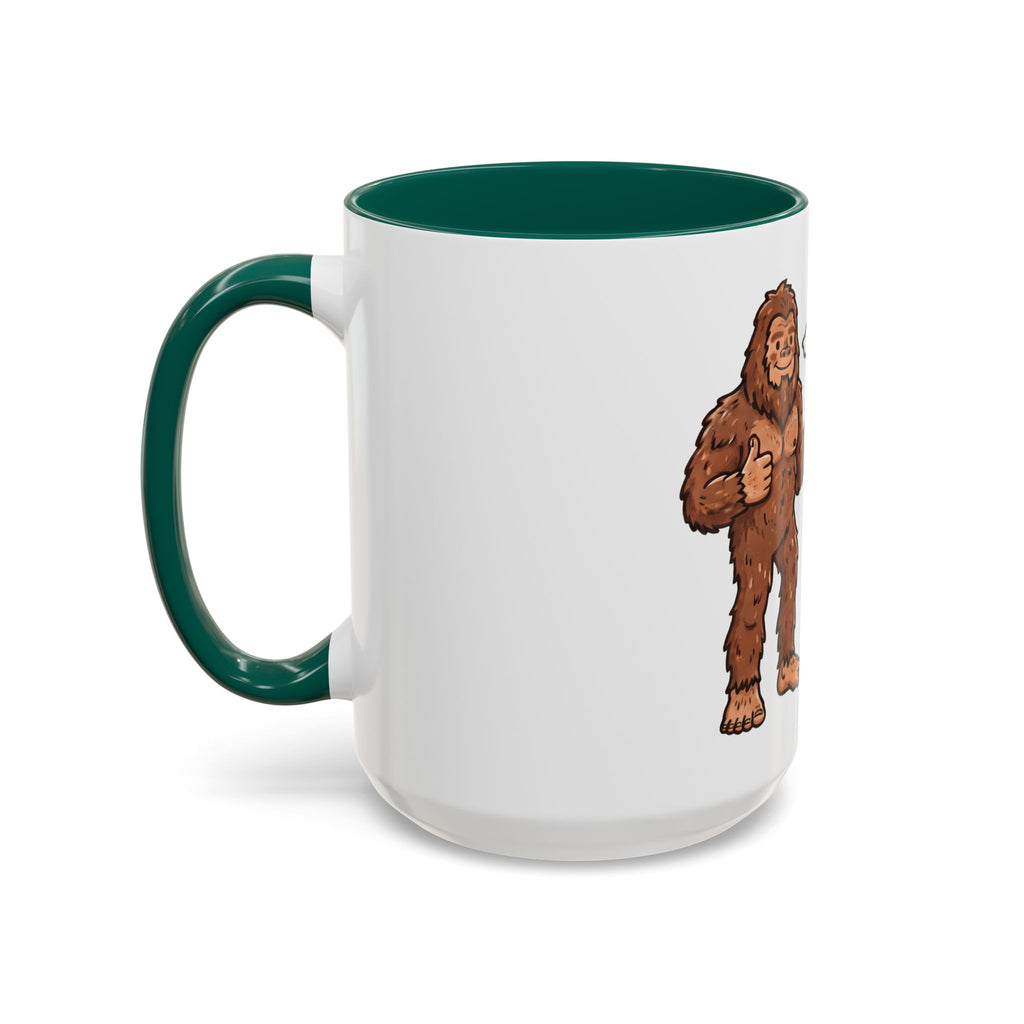 Michigan Bigfoot Approved Coffee Mug — Colorful 11oz/15oz Travel & Camping Gift