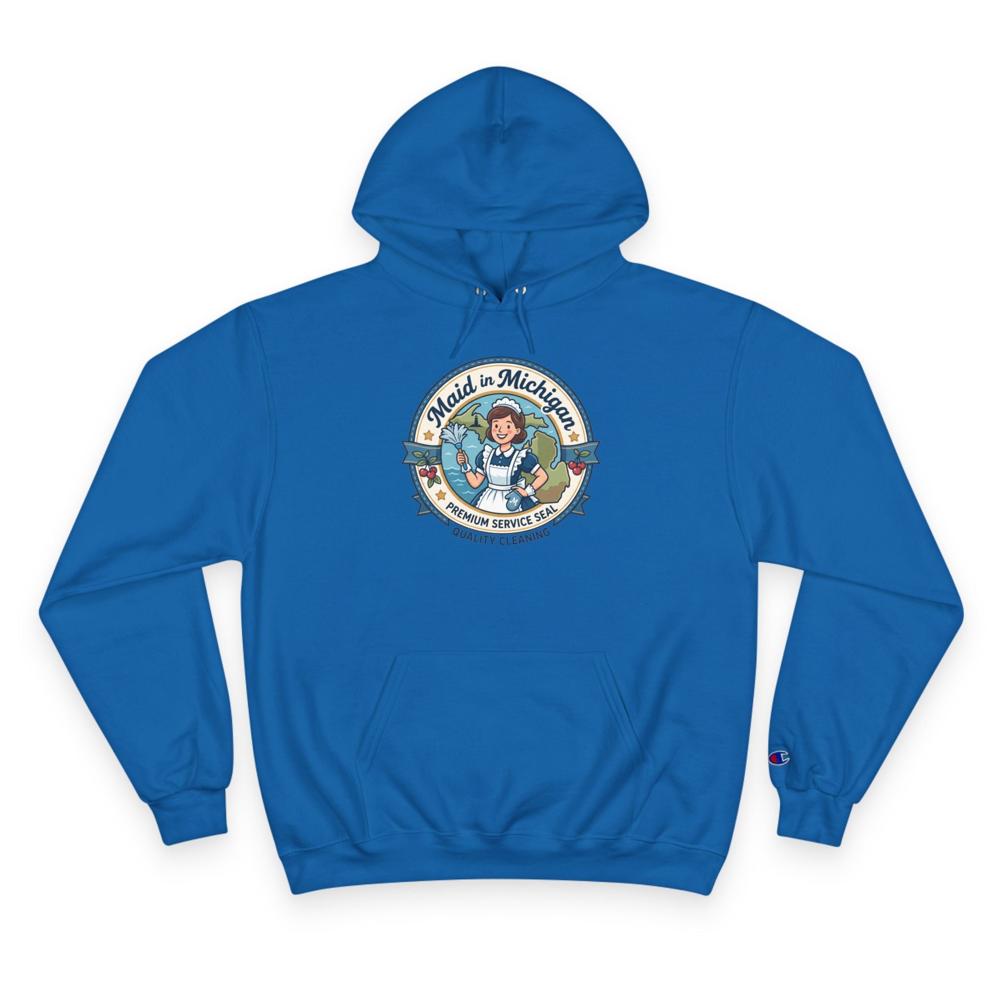 Michigan State Retro Champion Hoodie — World in Michigan Vintage Design