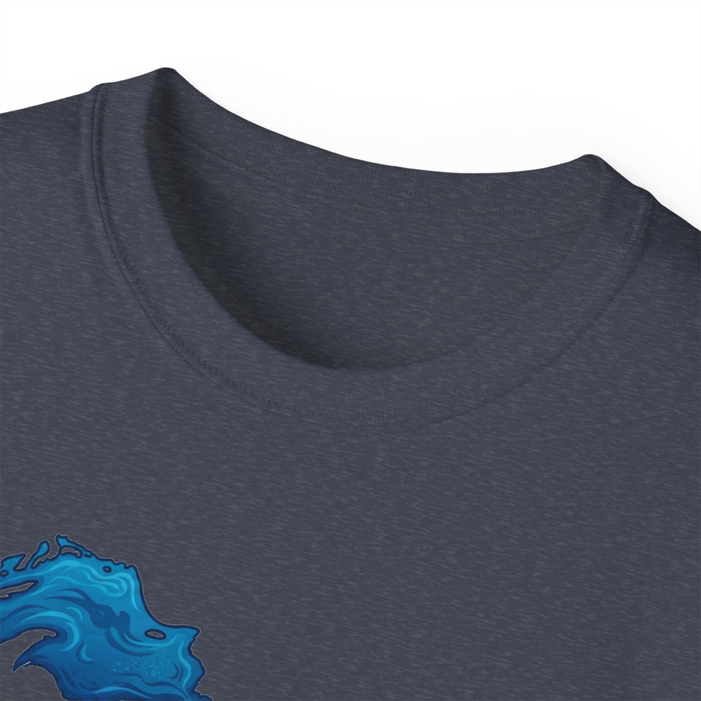 Great Lakes Map T-Shirt — Stylized Blue Lakes Tee