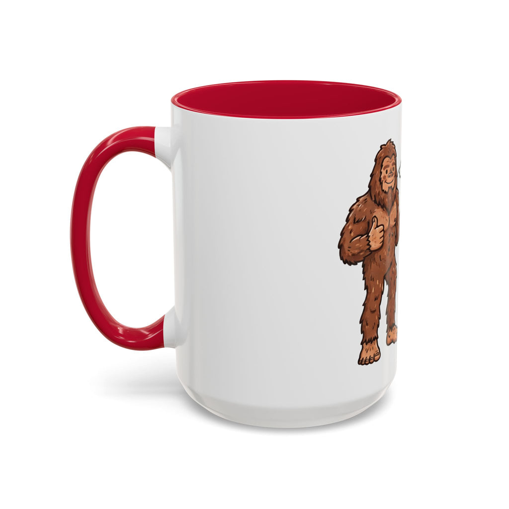 Michigan Bigfoot Approved Coffee Mug — Colorful 11oz/15oz Travel & Camping Gift