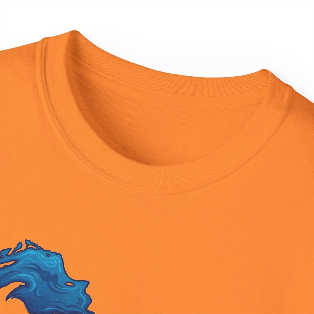 Great Lakes Map T-Shirt — Stylized Blue Lakes Tee