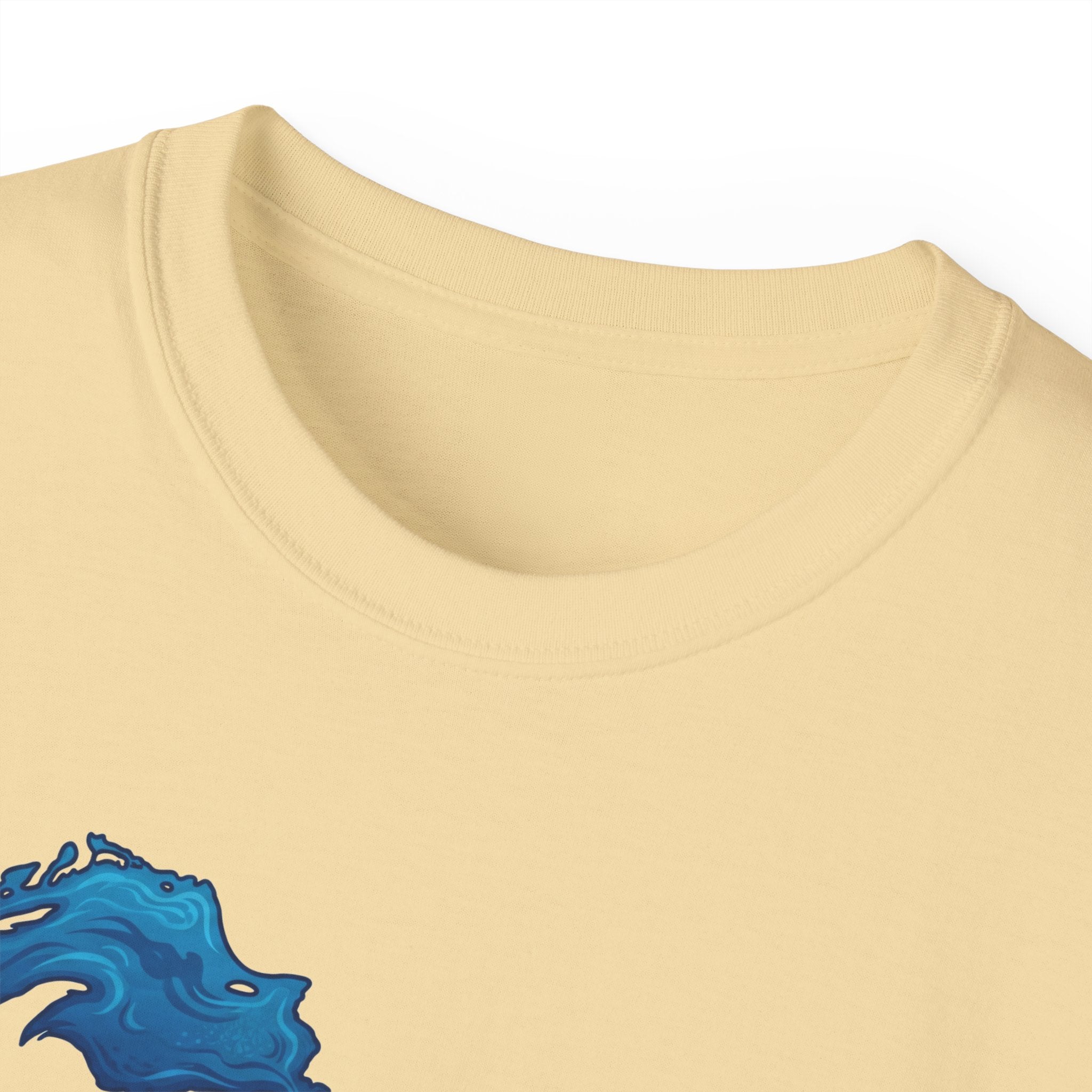 Great Lakes Map T-Shirt — Stylized Blue Lakes Tee