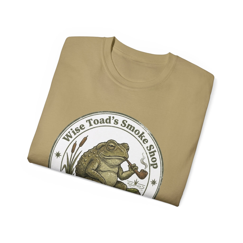 Wise Toad’s Smoke Shop Vintage Frog Logo Tee T-Shirt