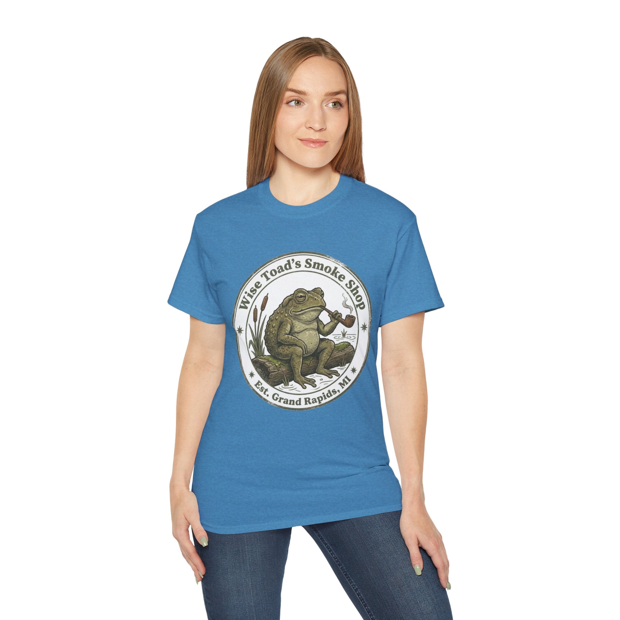 Wise Toad’s Smoke Shop Vintage Frog Logo Tee T-Shirt