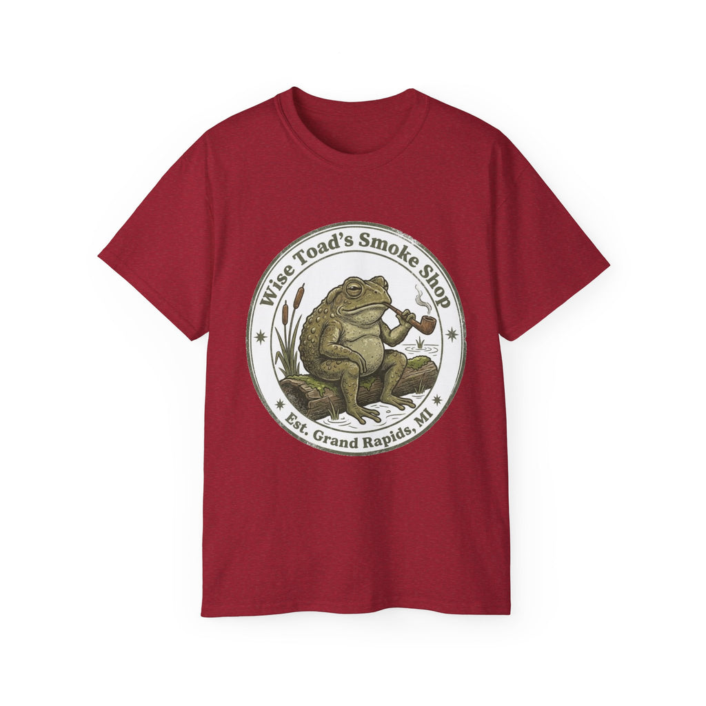 Wise Toad’s Smoke Shop Vintage Frog Logo Tee T-Shirt