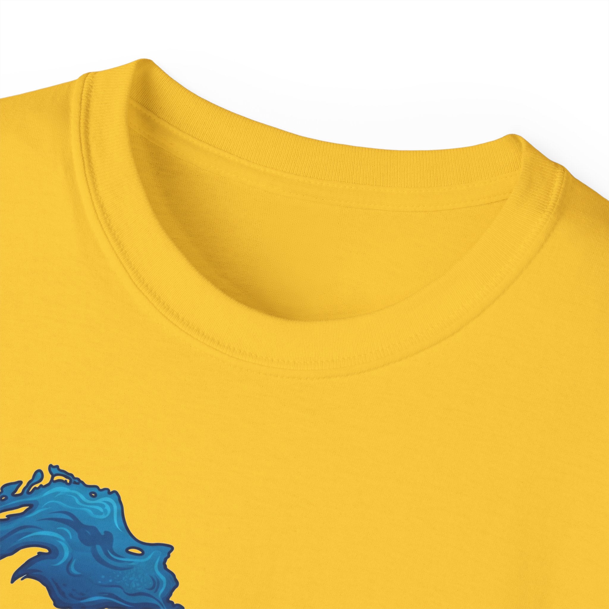 Great Lakes Map T-Shirt — Stylized Blue Lakes Tee