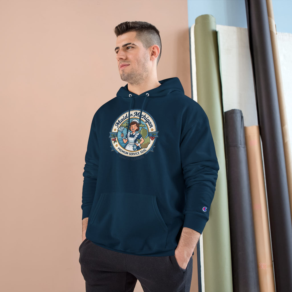 Michigan State Retro Champion Hoodie — World in Michigan Vintage Design
