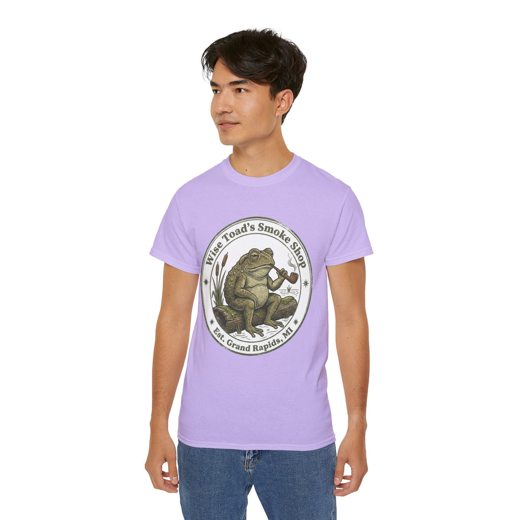 Wise Toad’s Smoke Shop Vintage Frog Logo Tee T-Shirt