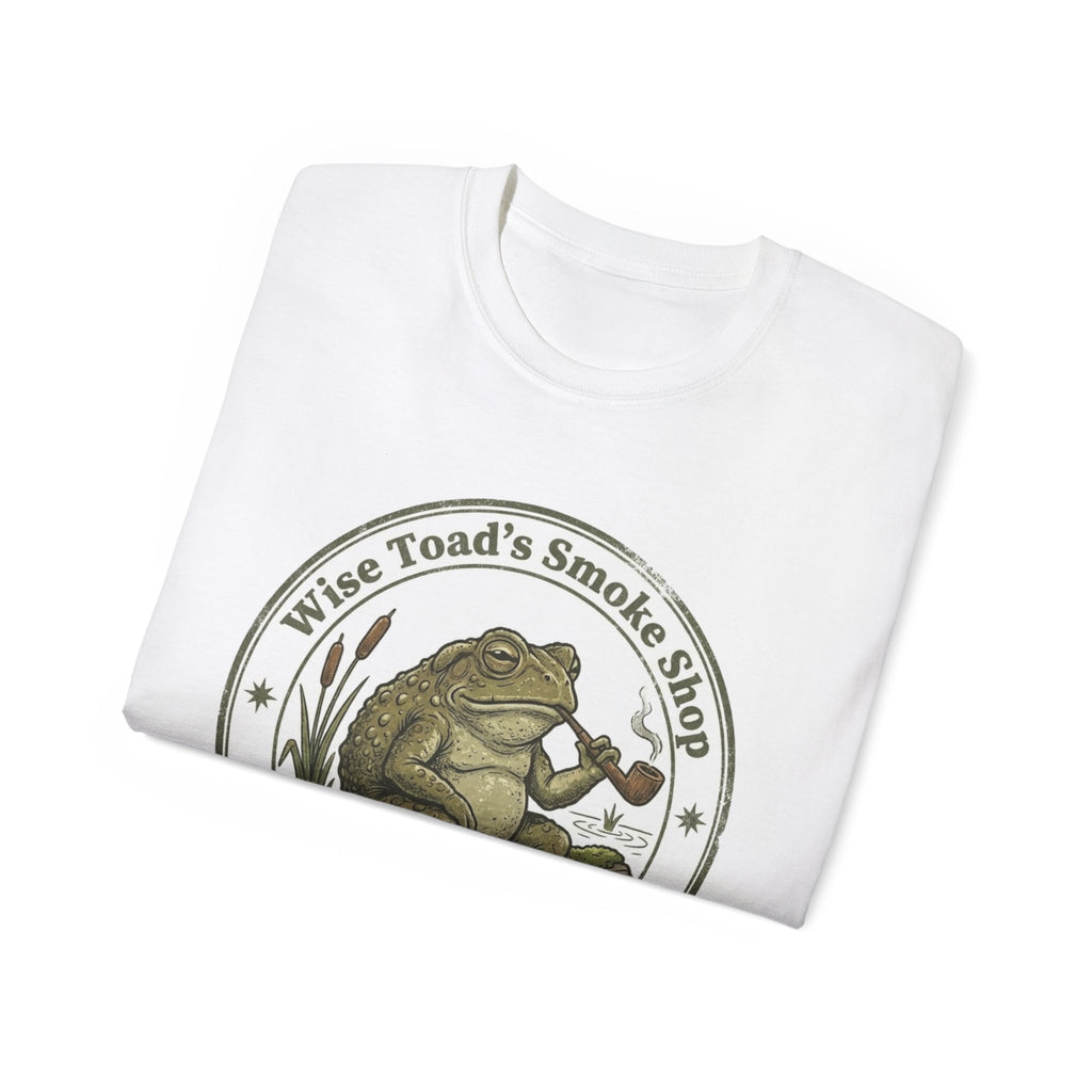 Wise Toad’s Smoke Shop Vintage Frog Logo Tee T-Shirt