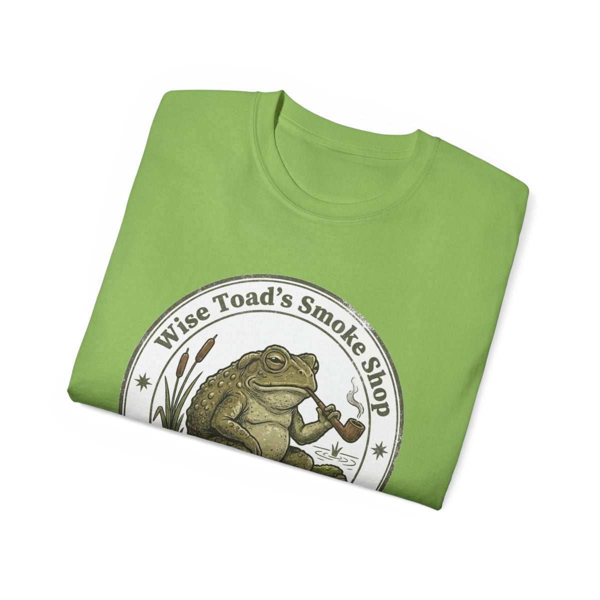 Wise Toad’s Smoke Shop Vintage Frog Logo Tee T-Shirt