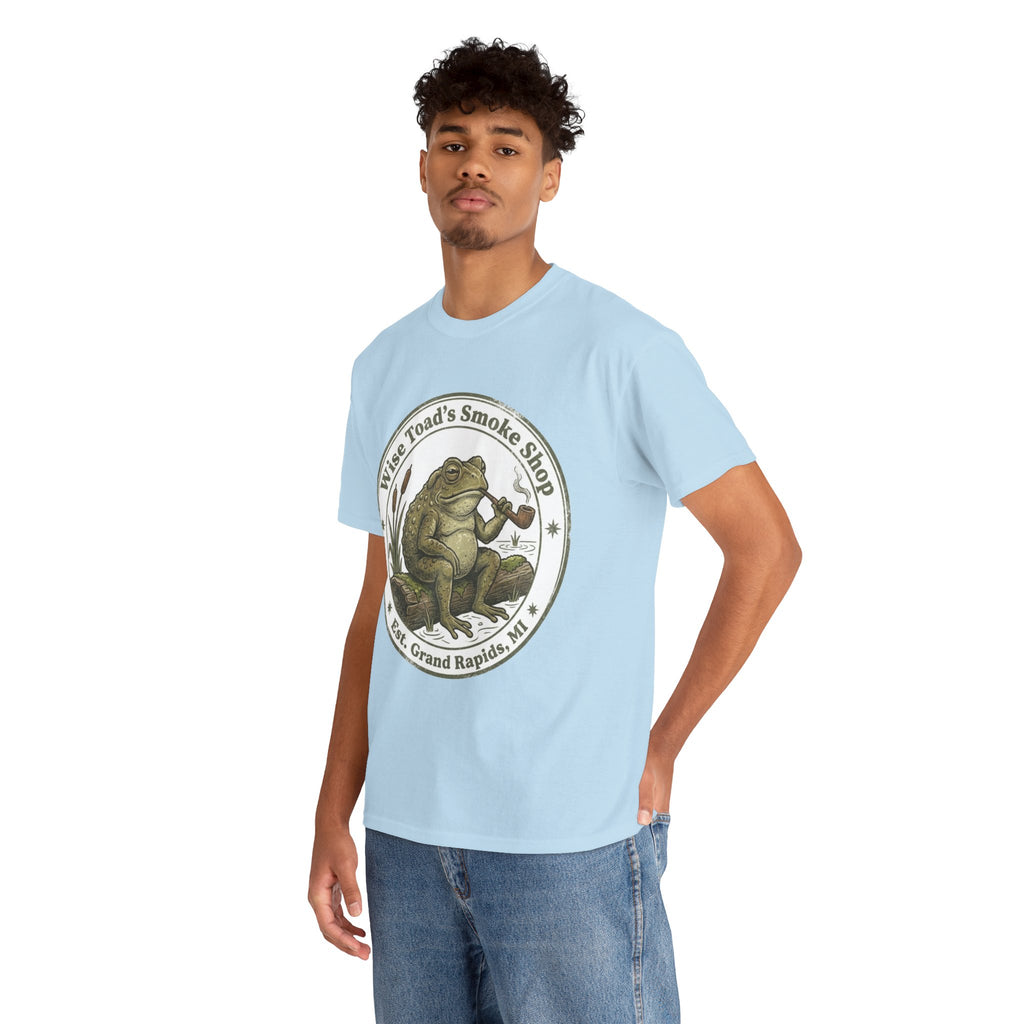 Wise Toad’s Smoke Shop Vintage Frog Logo Tee T-Shirt
