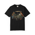 Golf Cart Mechanics T-Shirt — Bear & Fox Cartoon Repair Design
