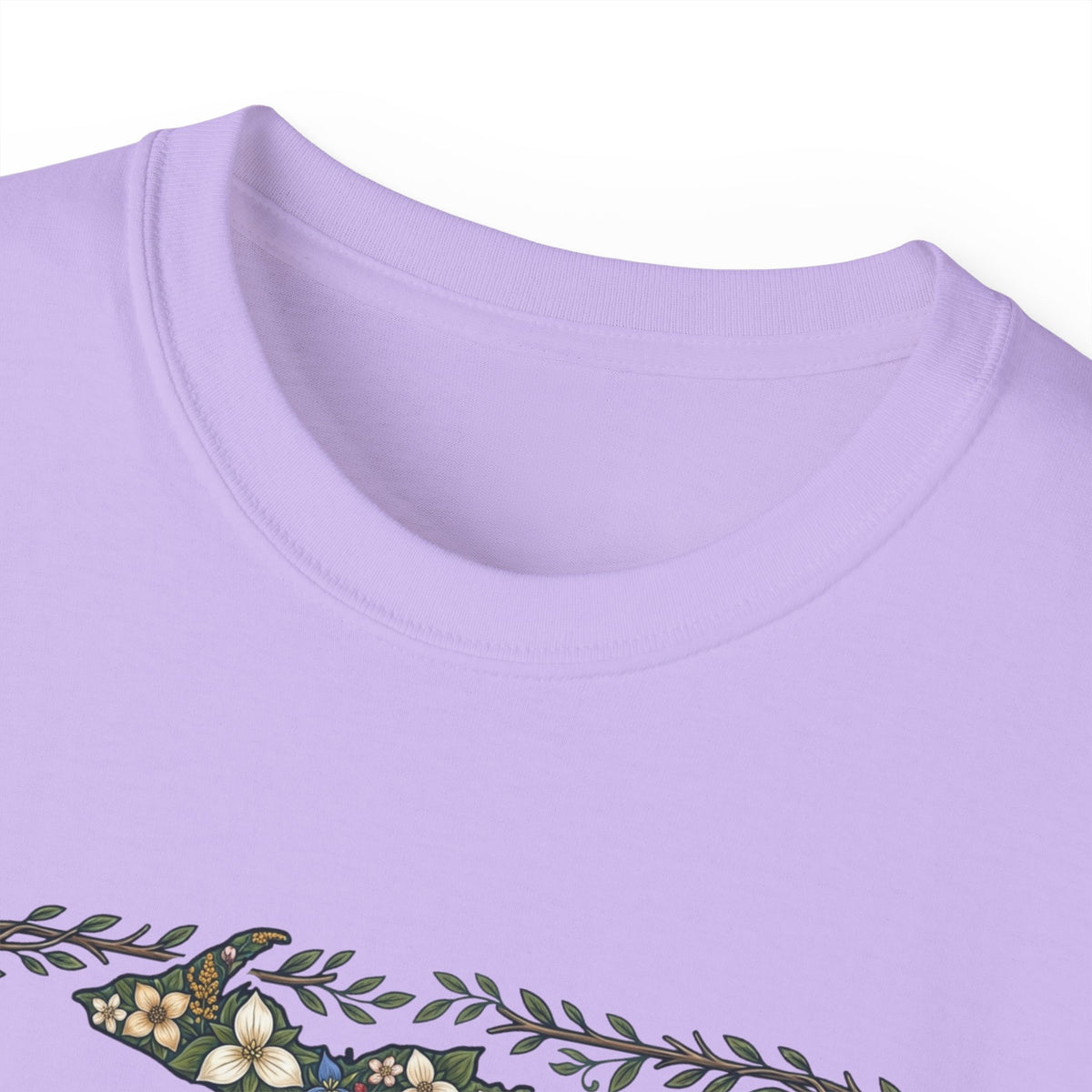 Michigan Mom T-Shirt – Floral State Pride Tee for Moms