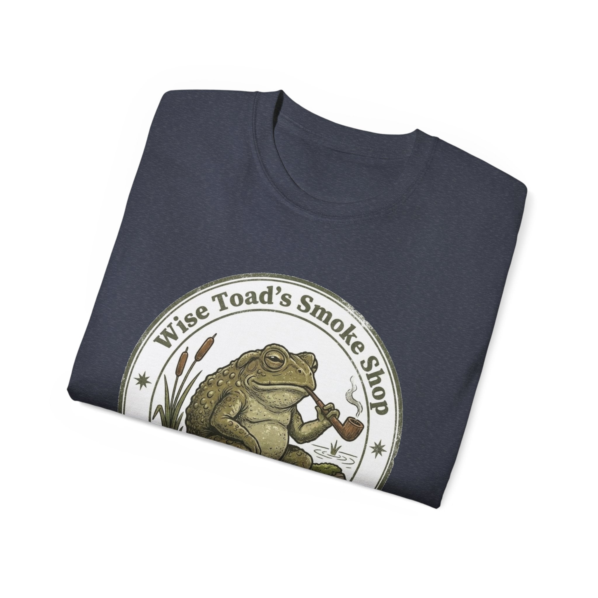 Wise Toad’s Smoke Shop Vintage Frog Logo Tee T-Shirt