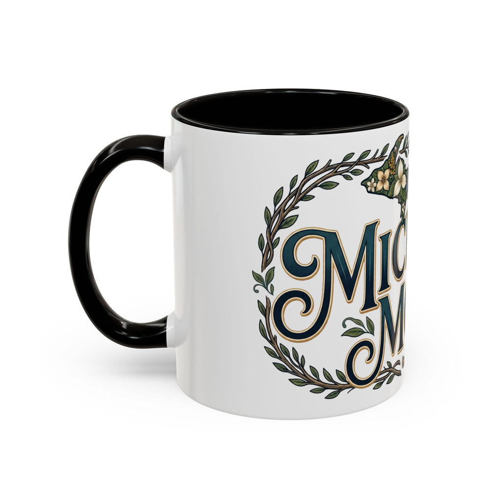 Michigan Mom Coffee Mug — Floral State Pride 11oz/15oz