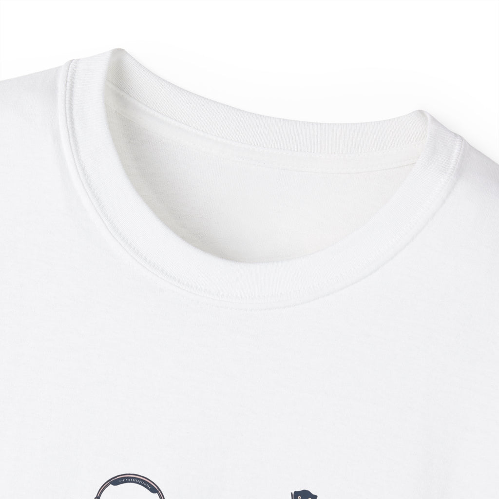 Acoustic Instrument Tee — Guitar, Ukulele & Headphones Graphic T-Shirt