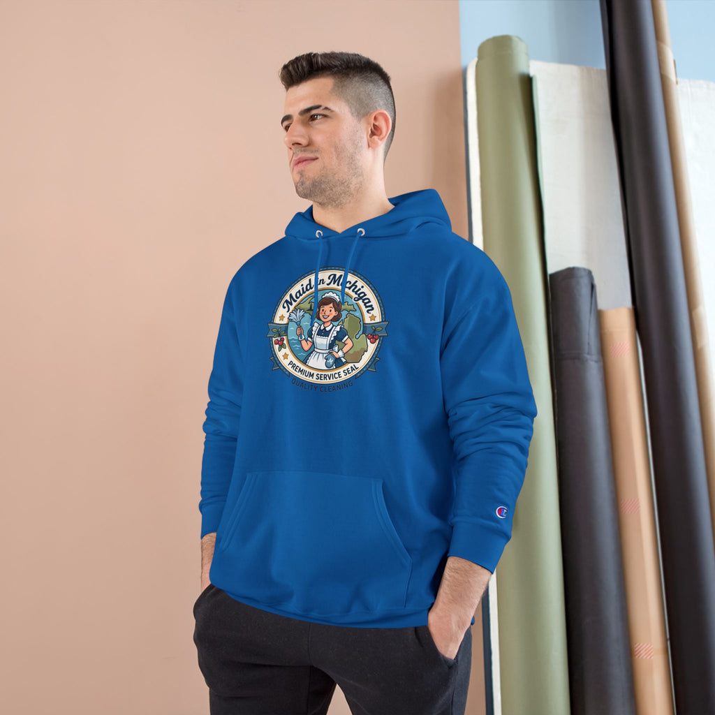 Michigan State Retro Champion Hoodie — World in Michigan Vintage Design