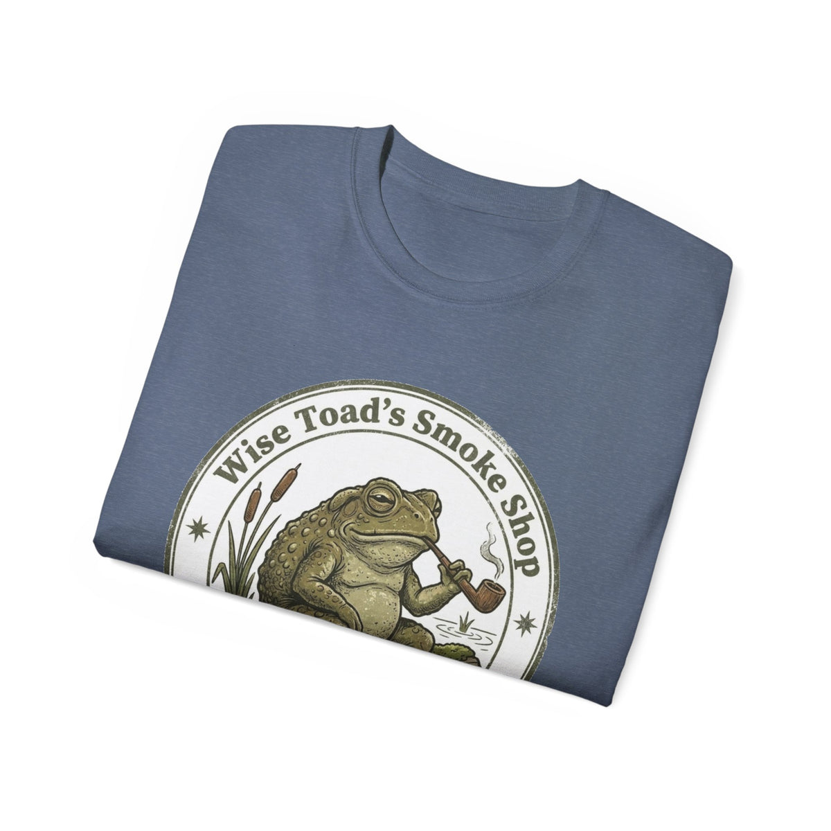 Wise Toad’s Smoke Shop Vintage Frog Logo Tee T-Shirt
