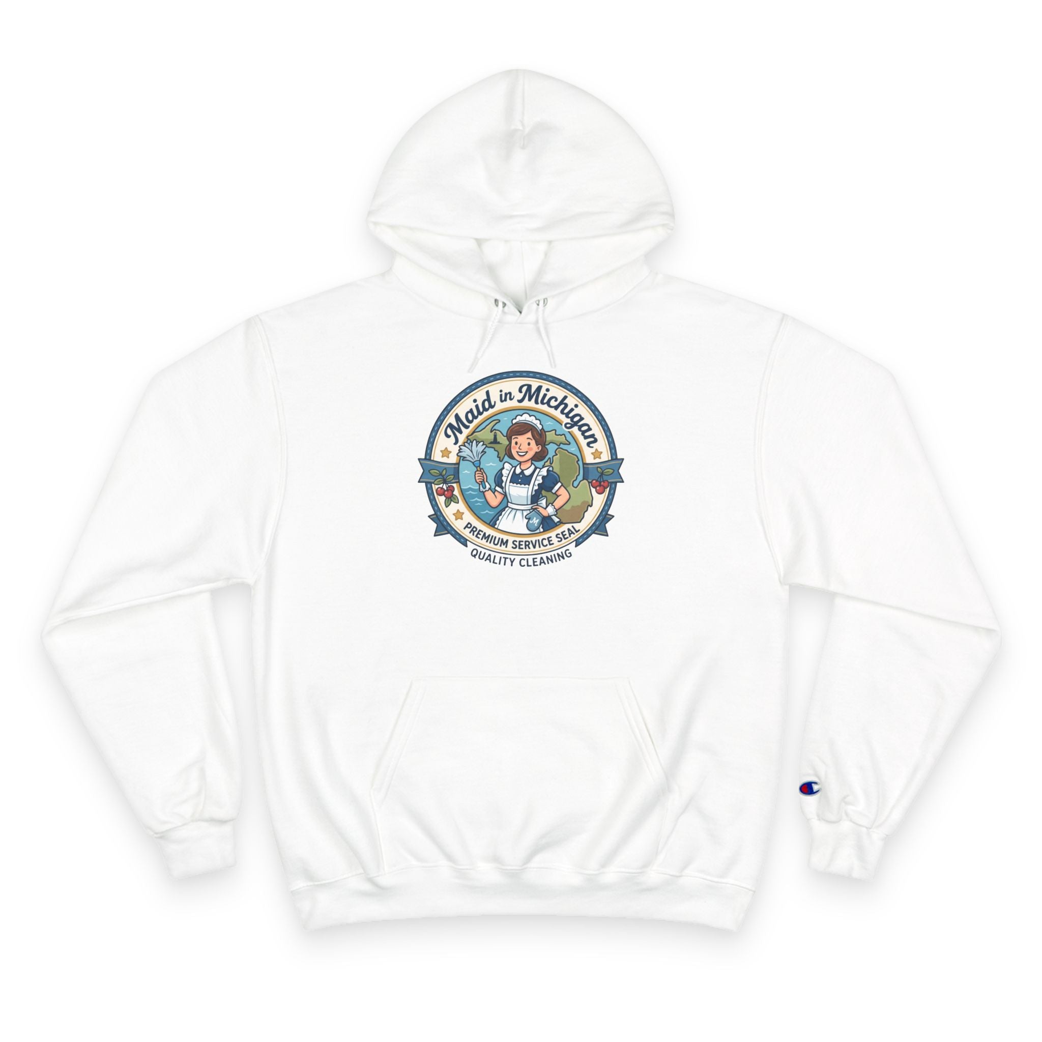 Michigan State Retro Champion Hoodie — World in Michigan Vintage Design