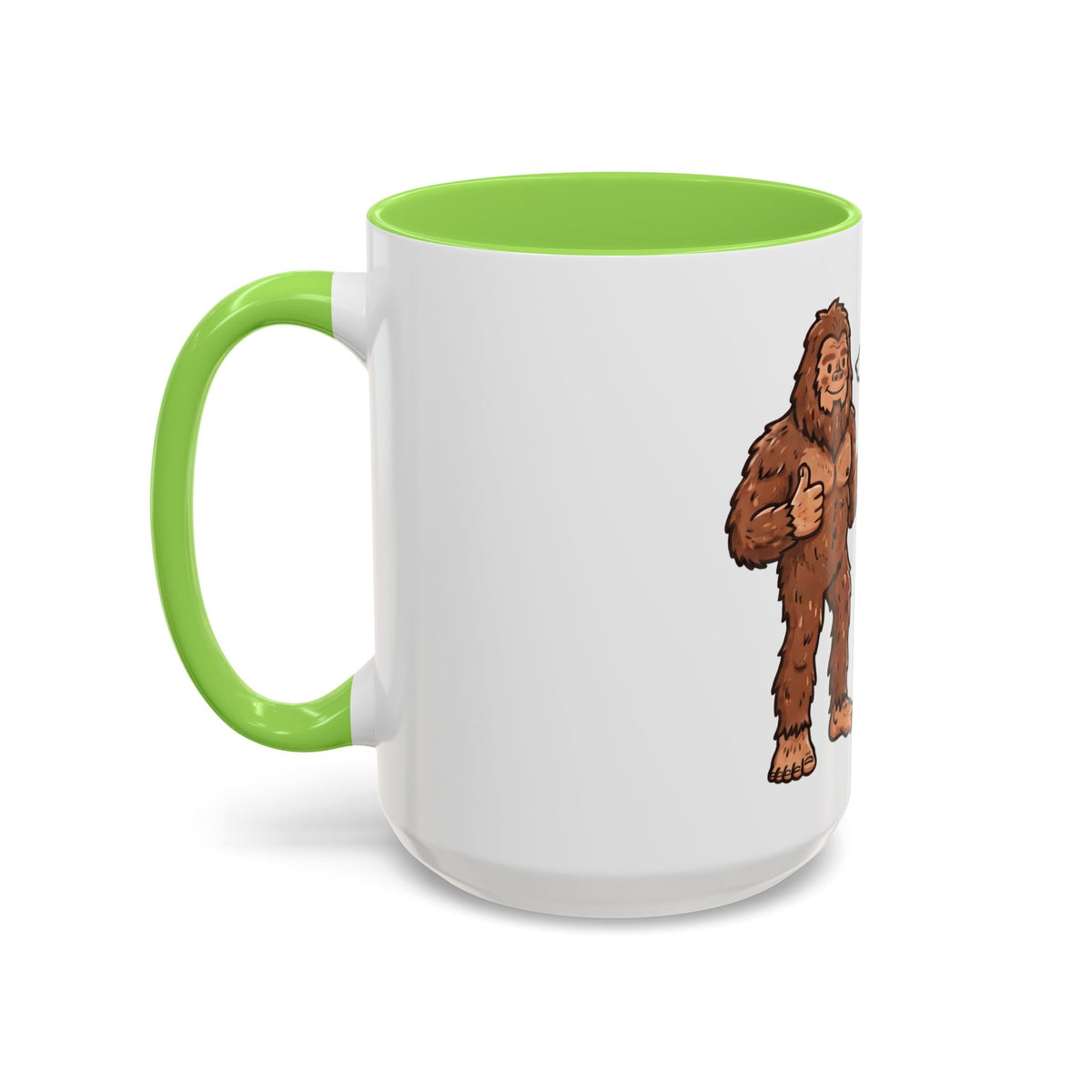 Michigan Bigfoot Approved Coffee Mug — Colorful 11oz/15oz Travel & Camping Gift