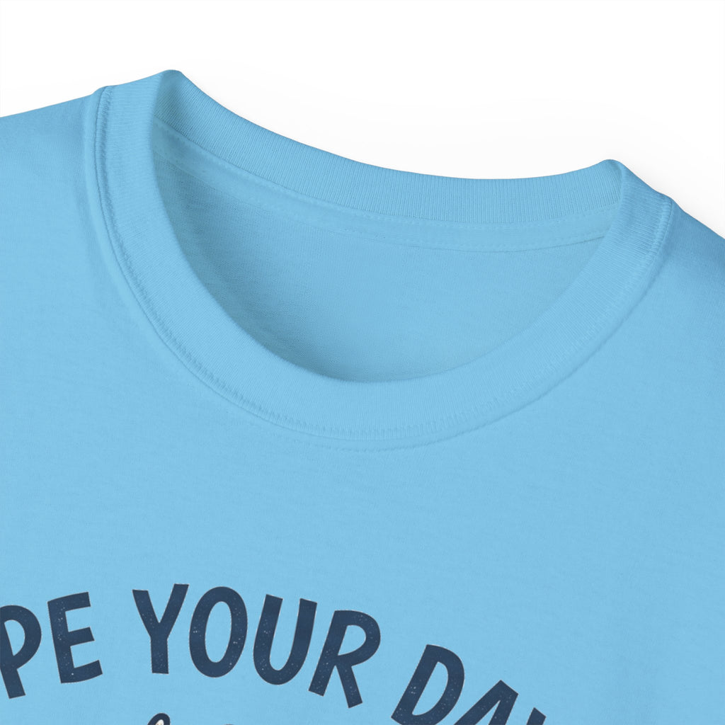 Udderly Cool Cow Graphic Tee — "Hope Your Day Is Udderly Cool" Funny Farm T-Shirt