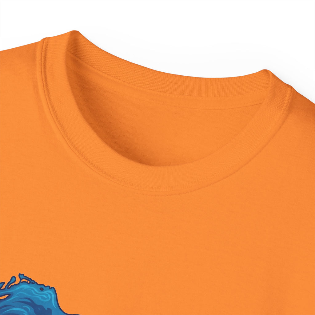 Great Lakes Map T-Shirt — Blue Michigan & Lakes Graphic Tee