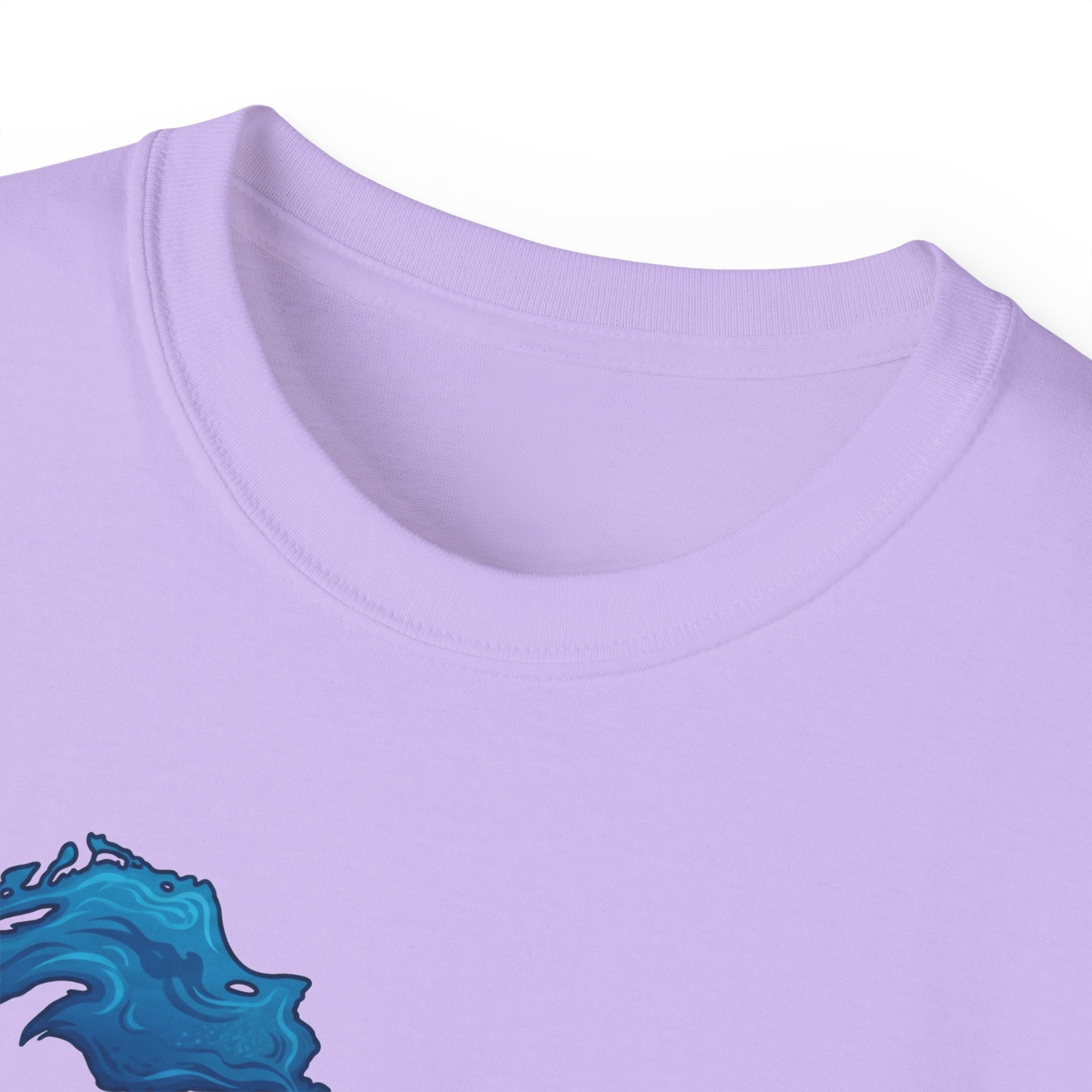 Great Lakes Map T-Shirt — Stylized Blue Lakes Tee