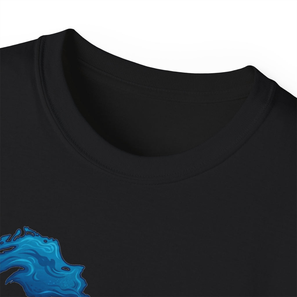 Great Lakes Map T-Shirt — Stylized Blue Lakes Tee