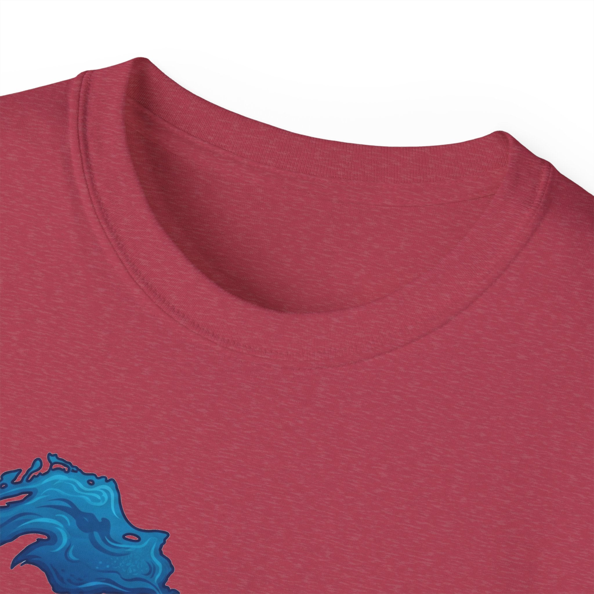 Great Lakes Map T-Shirt — Stylized Blue Lakes Tee