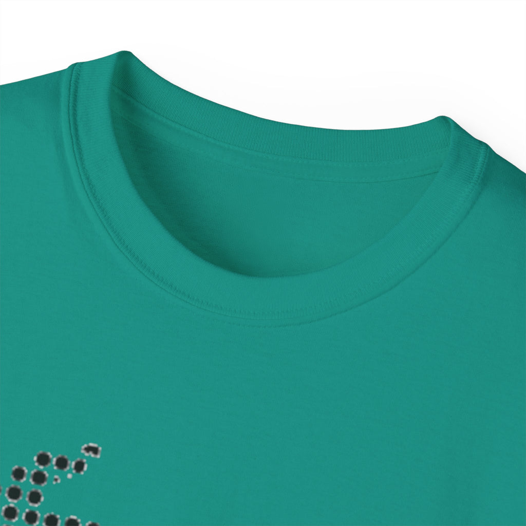 Michigan Dot Map T-Shirt — Minimal State Map Tee for Michiganders