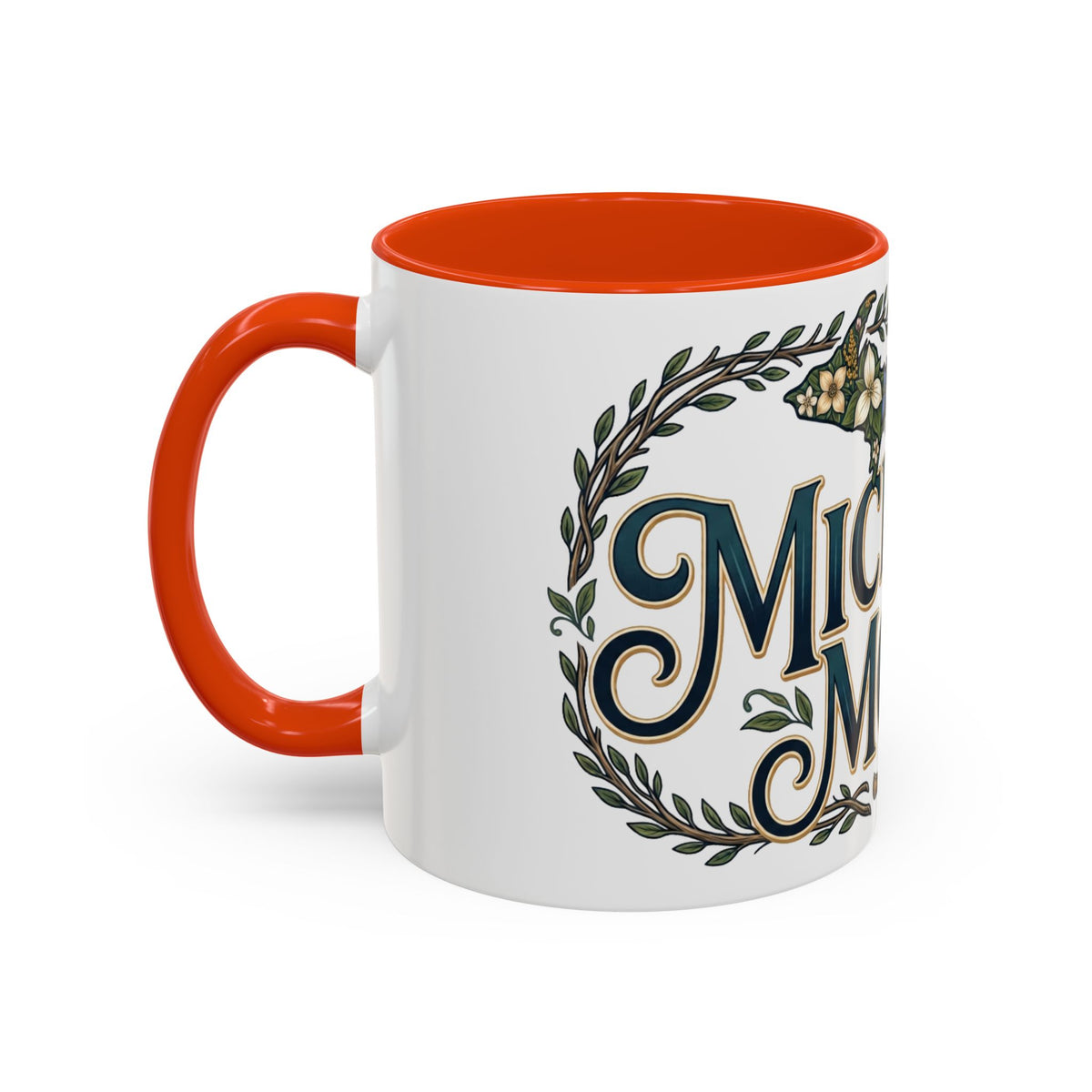 Michigan Mom Coffee Mug — Floral State Pride 11oz/15oz